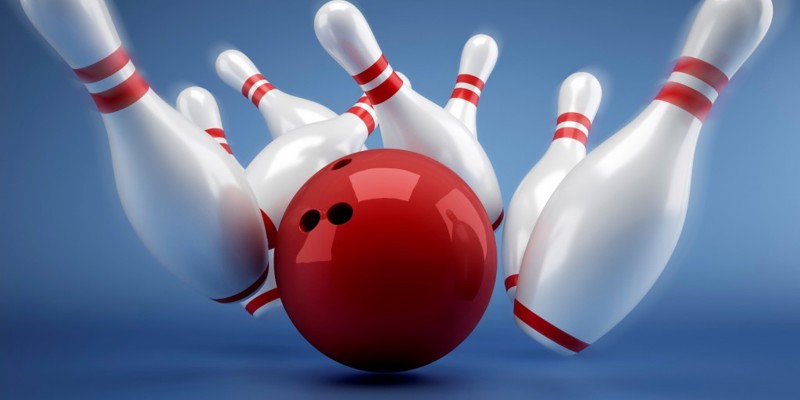 Naar de bowling