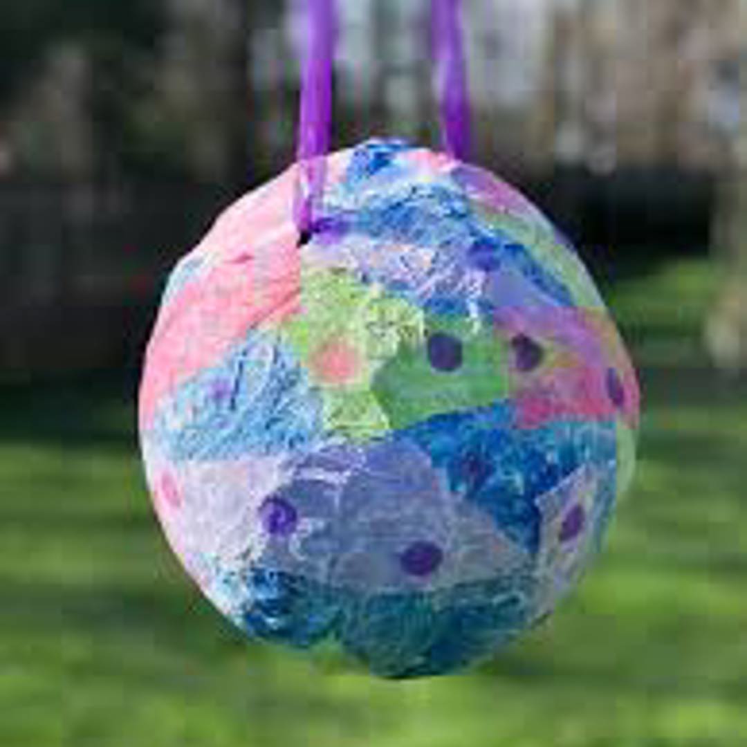 Piñata en pannenkoeken