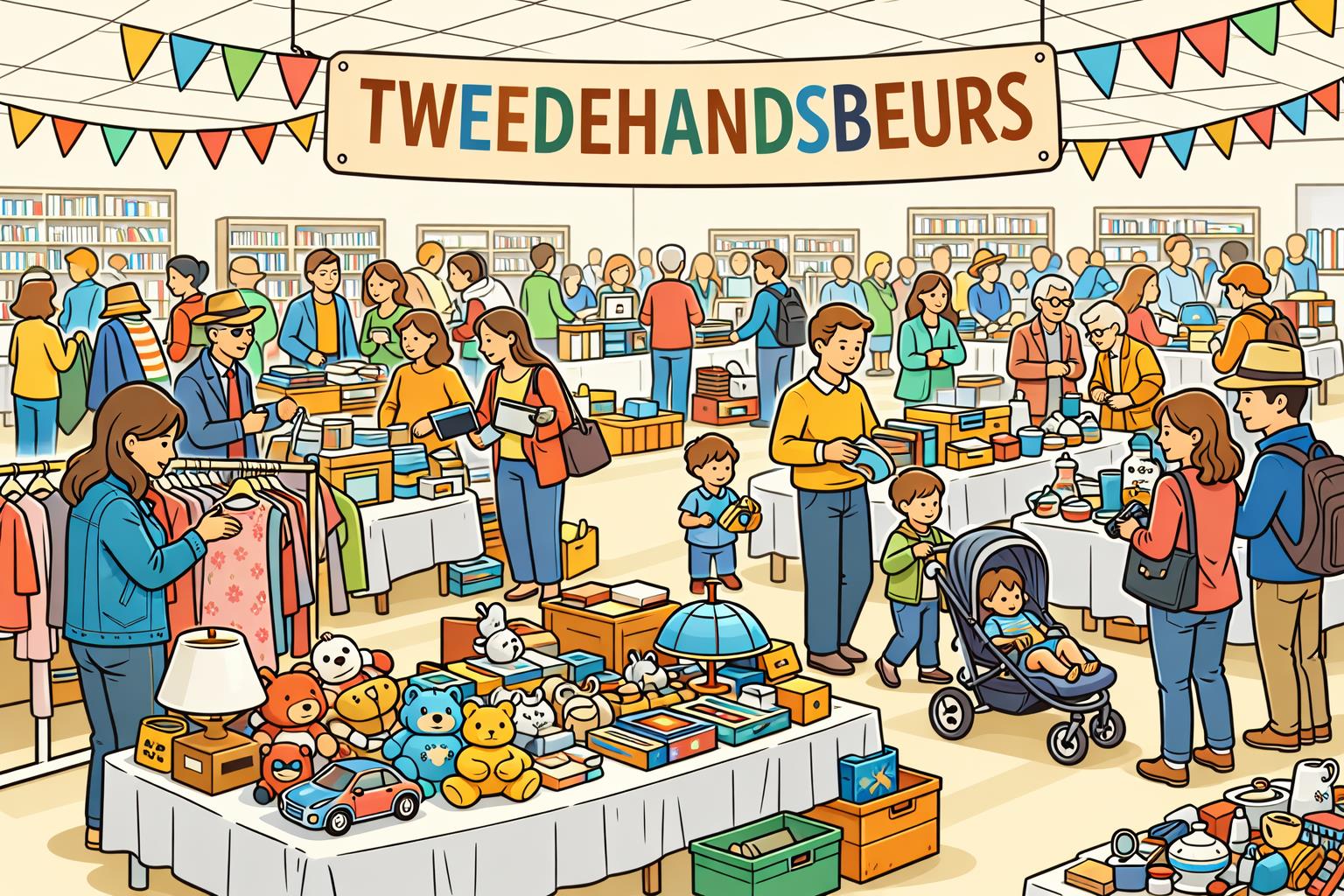 Tweedehandsbeurs Diepenbeek zondag 25 oktober