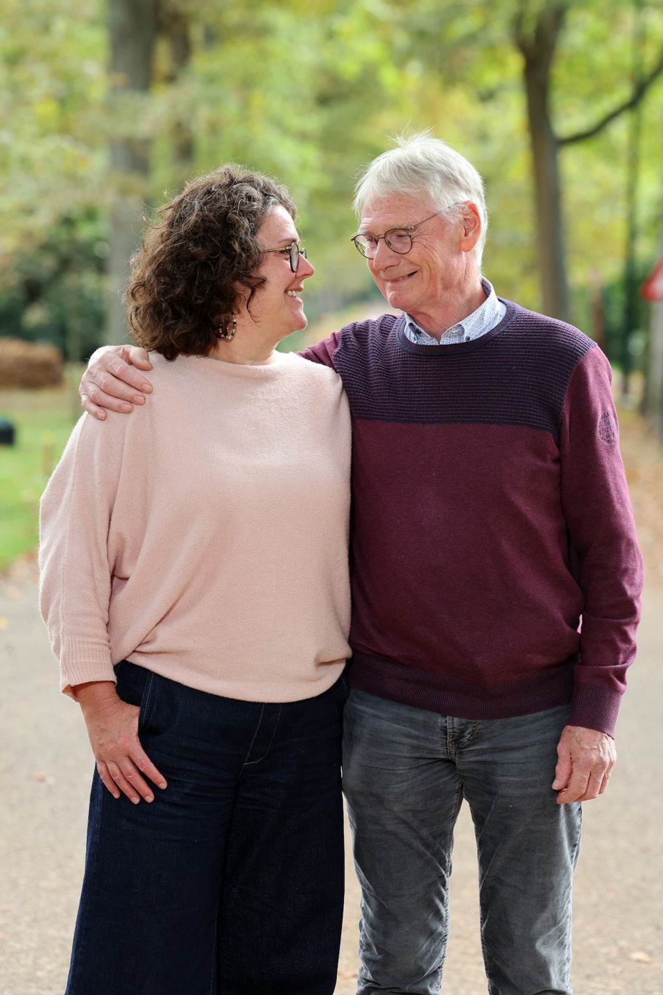 Claude heeft alzheimer, poseert samen met vrouw Nathalie