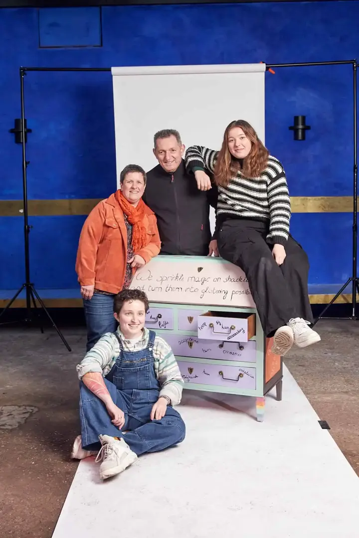 Inke en hun gezin over gender en non-binair zijn