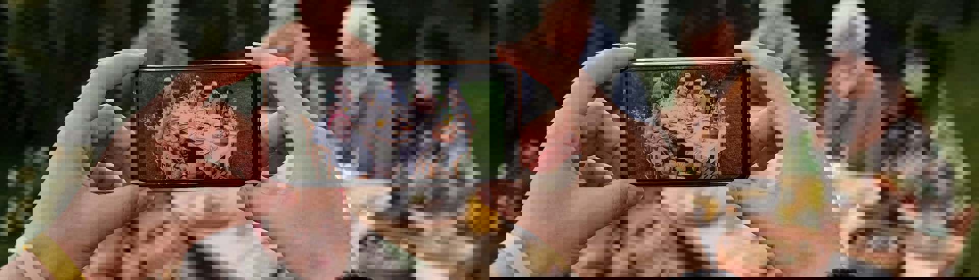Familiefoto met smartphone via handige app