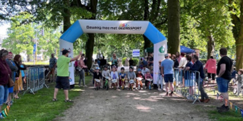 BK loopfietsen en volksspelen voor peuters en kleuters