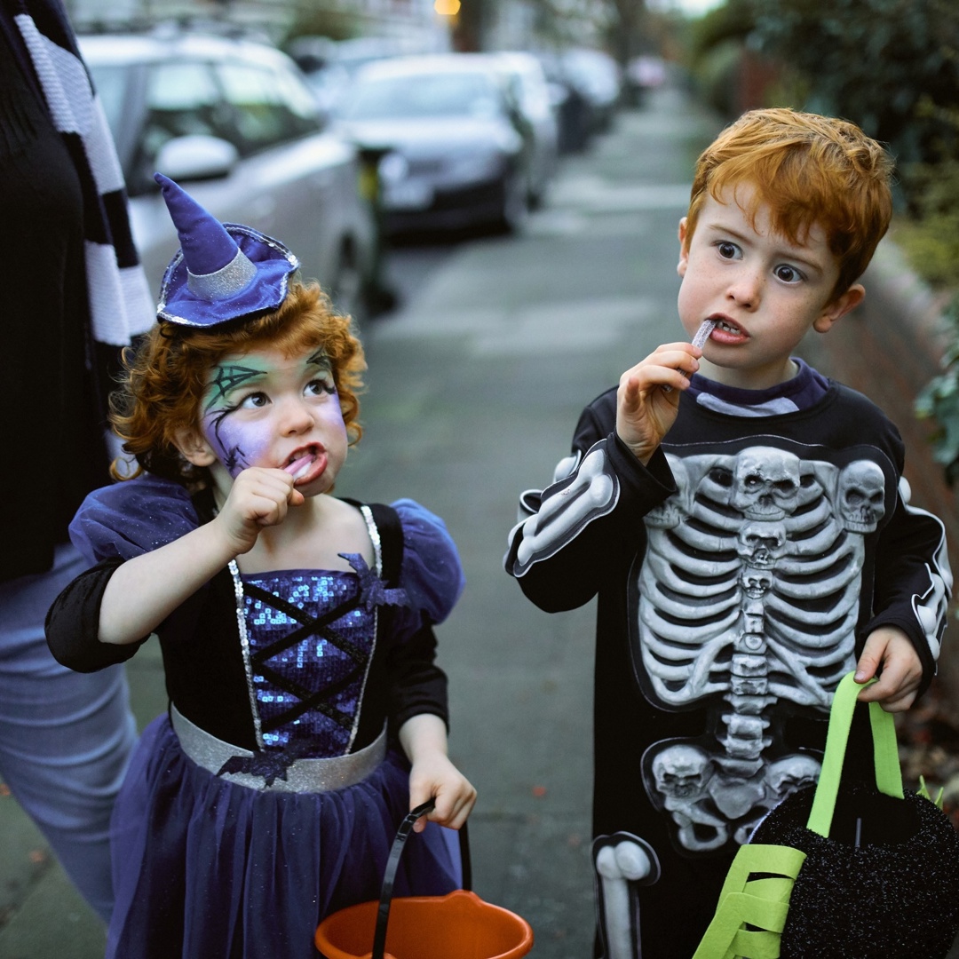 Kinderen gaan griezelen met Halloween