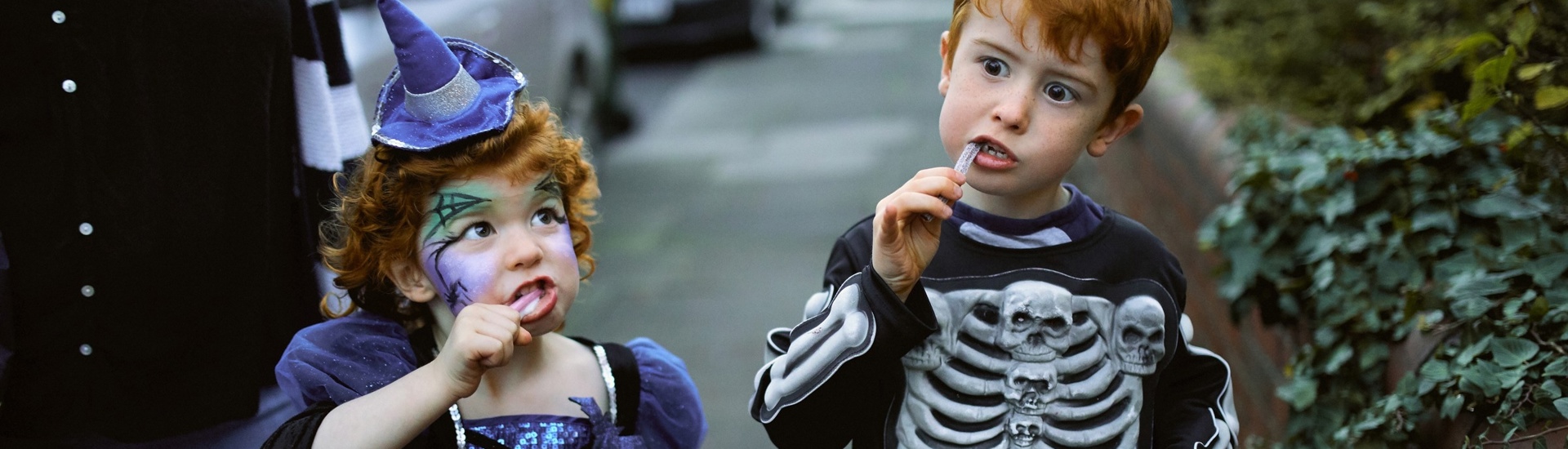Kinderen gaan griezelen met Halloween