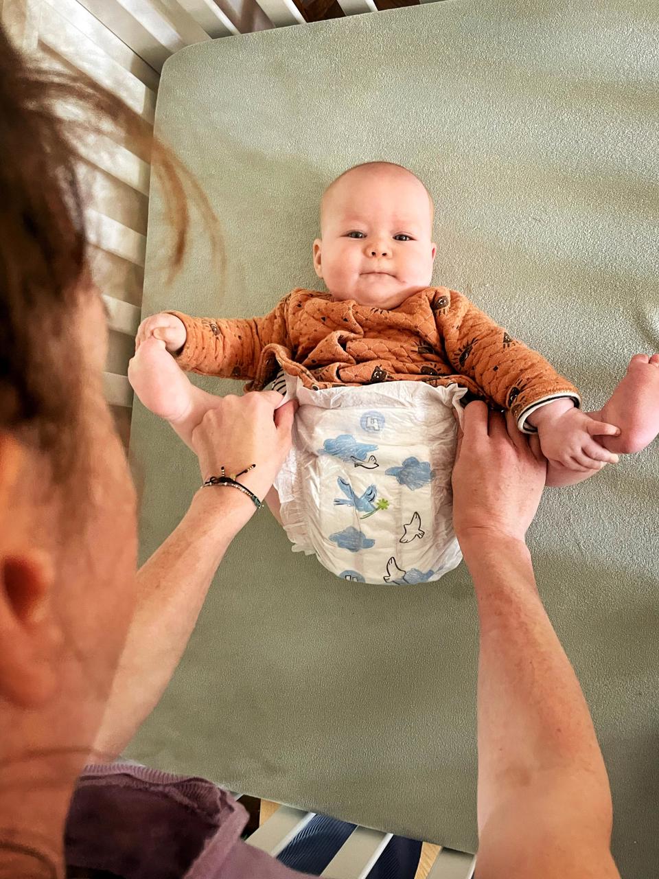 Milieuvriendelijke Luiers Woosh Verzorgingstafel Baby Luier Verversen