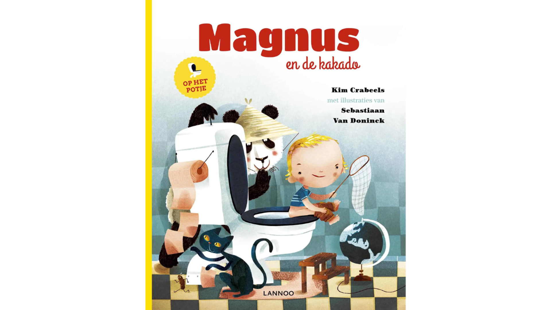 Boek over zindelijk worden: Magnus en de kakado