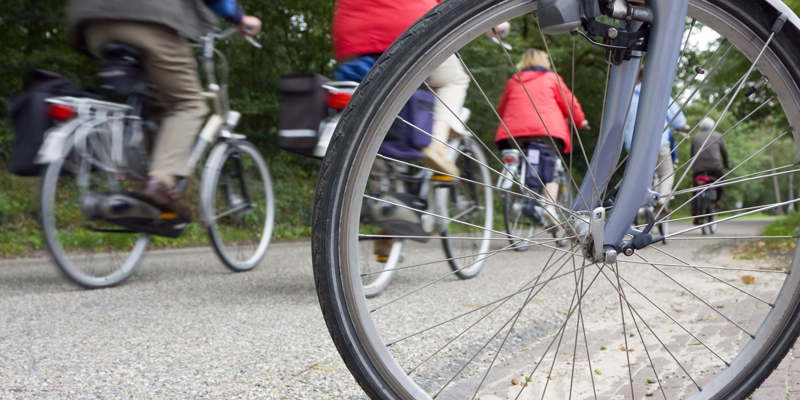 wekelijks fietsen op woensdag