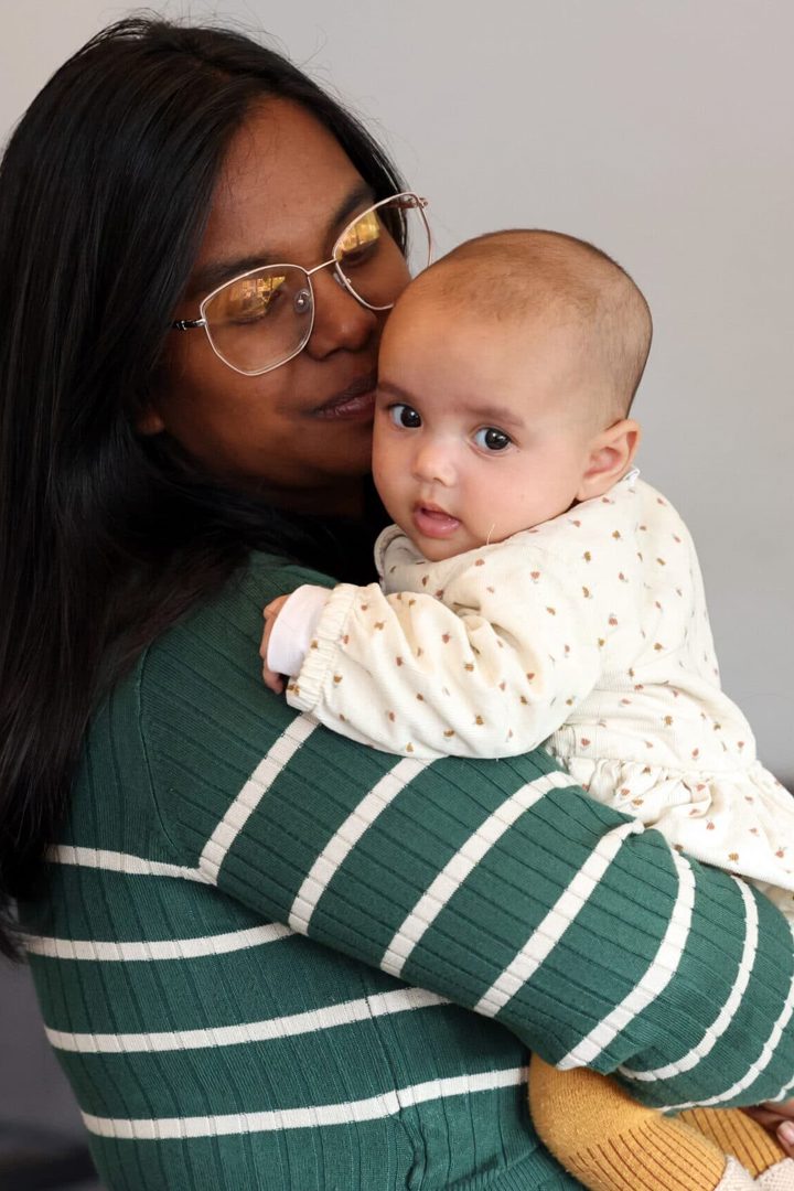 Jonge mama Laila