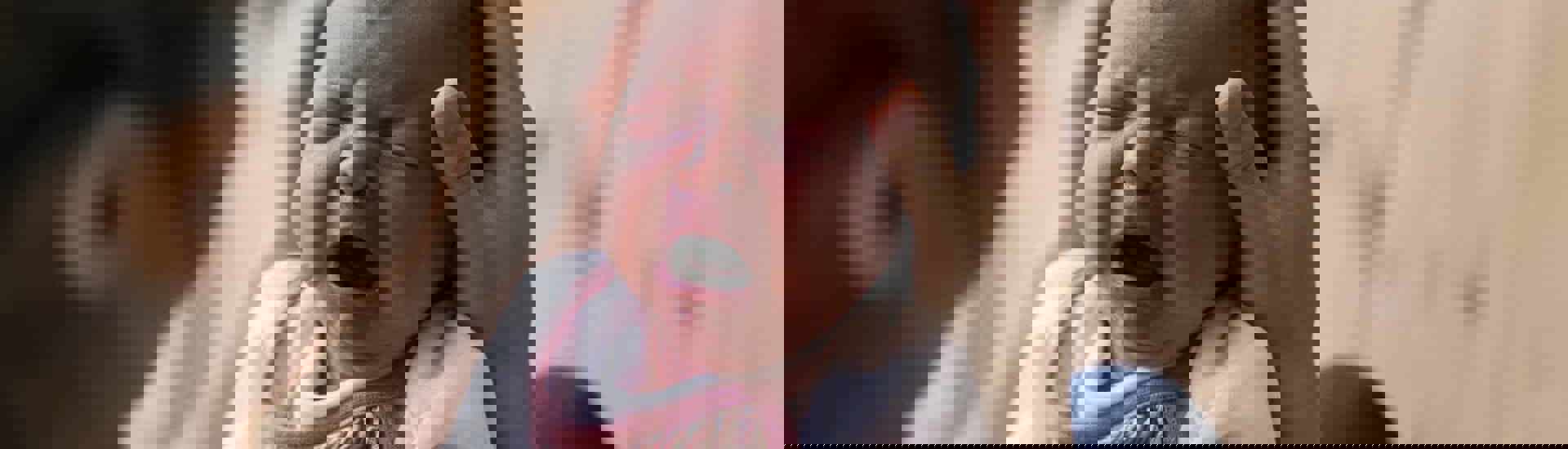 Huilende baby ontlaadt spanning: huilen is een behoefte