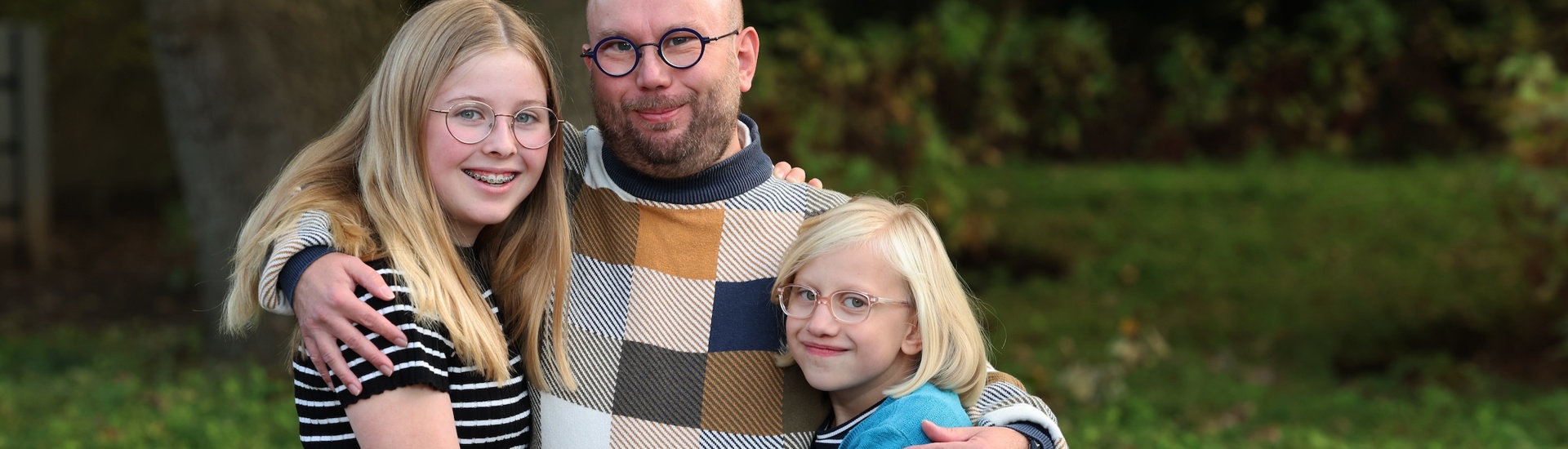 Alleenstaande Ouder Peter Met Kinderen