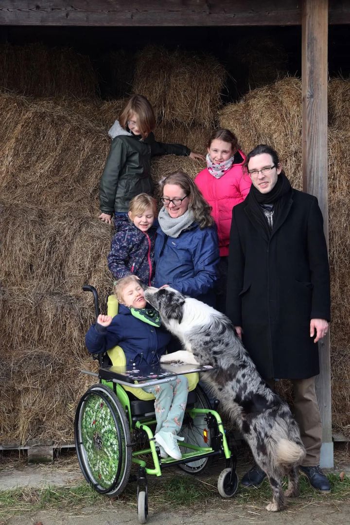 Gezin Lisa Geert Zorgboerderij