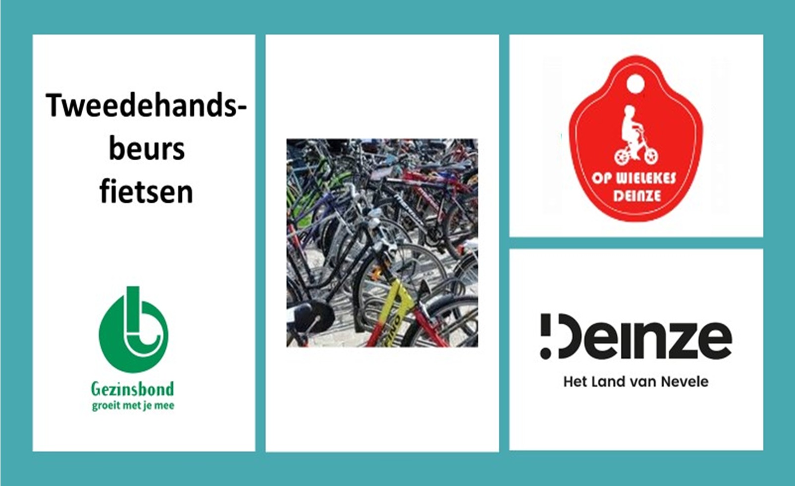 TWEEDEHANDSBEURS KINDER- en VOLWASSENENFIETSEN - Deinze