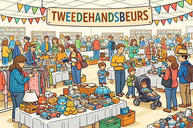 2de handsbeurs - tafelverkoop
