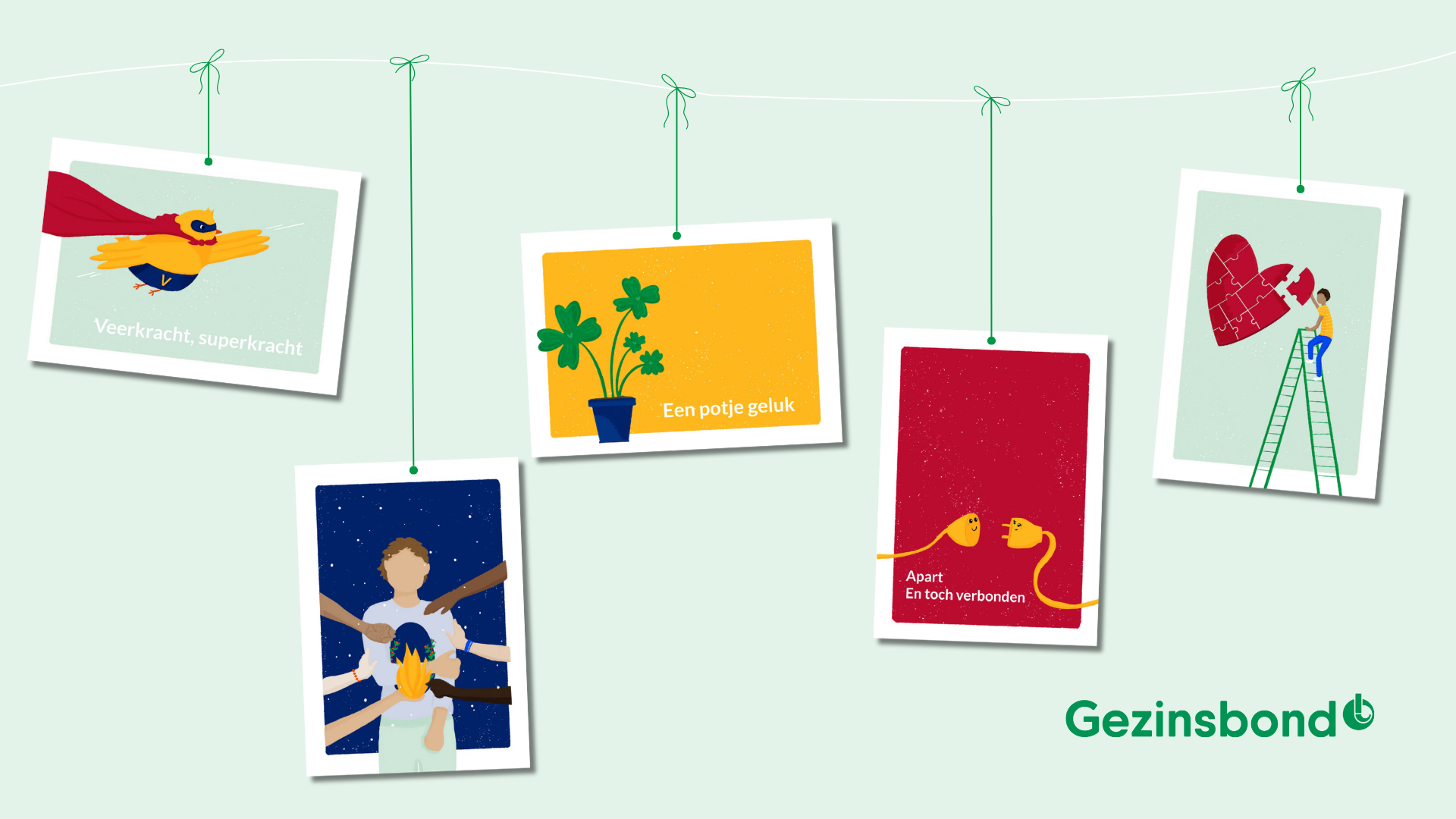 Beeld Kaartjes Lichtgroen Dww