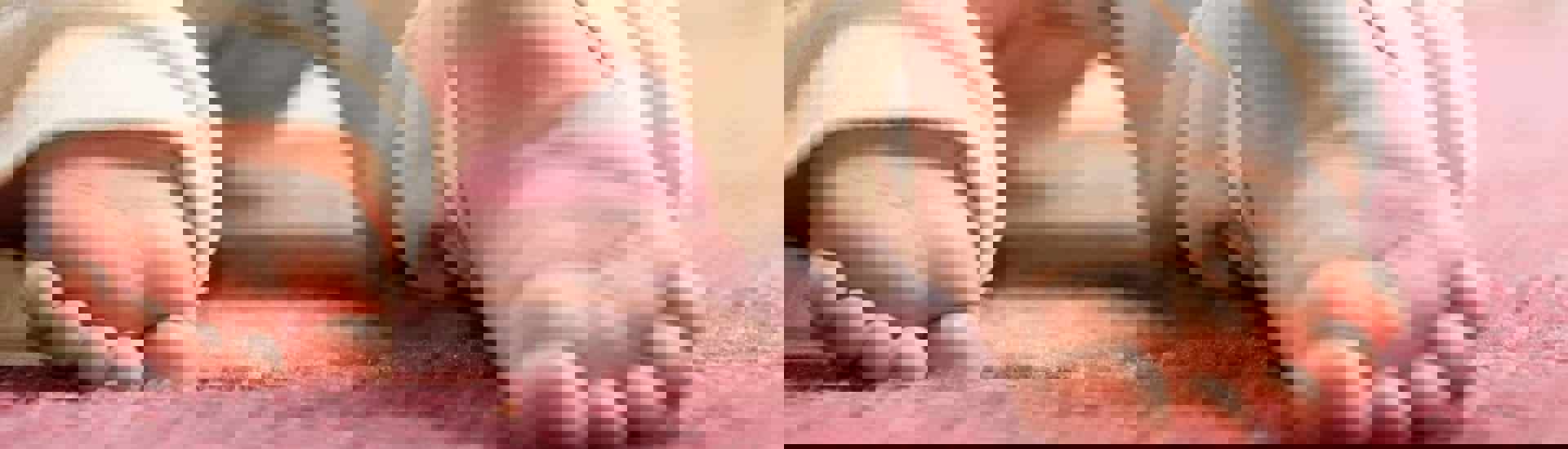 Kruipend kindje: een nieuwe wereld gaat open