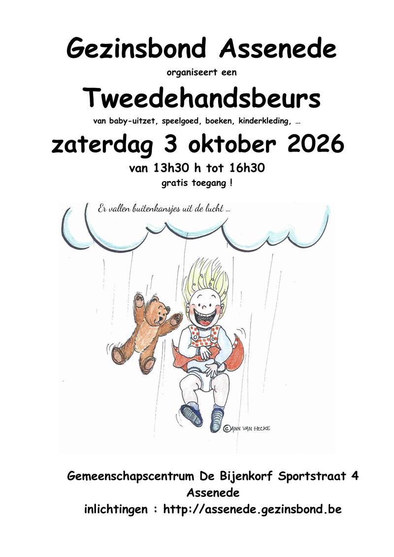 Tweedehandsbeurs 03/10/26