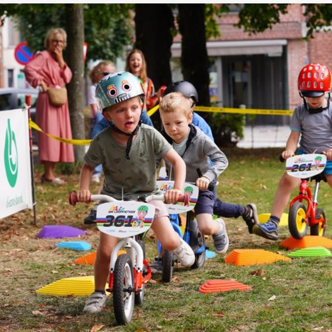 WK loopfietsen voor peuters en kleuters