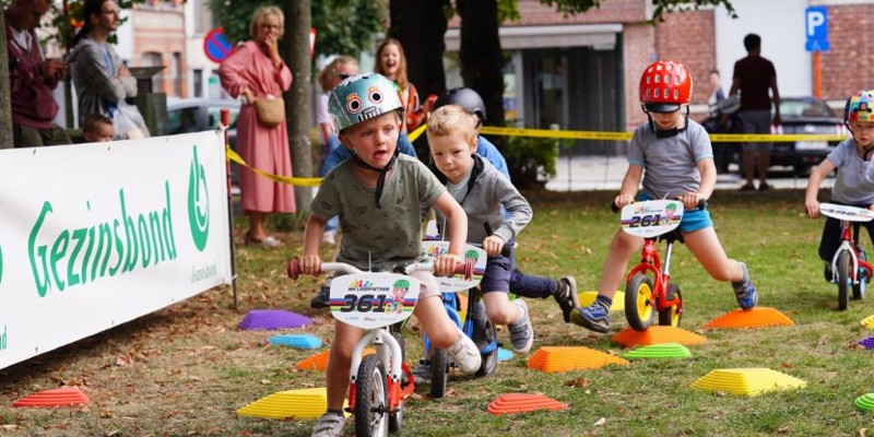 WK loopfietsen voor peuters en kleuters