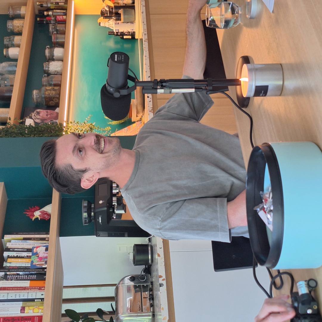 Steven Van Herreweghe Opnamestudio Podcast