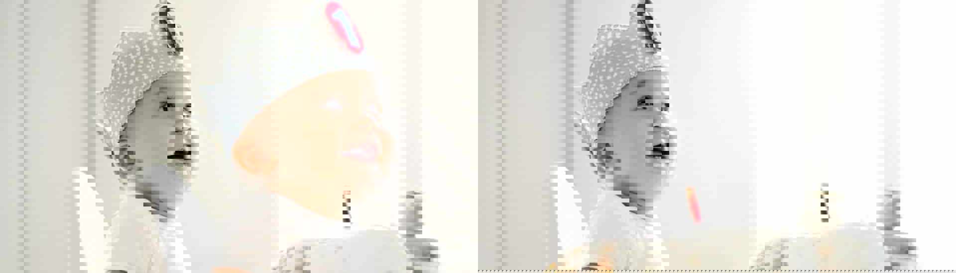 Baby met kroon is één jaar: welke traktatie in de kinderopvang?