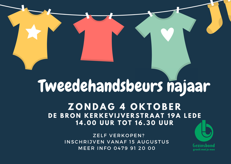 Tweedehandsbeurs Gezinsbond Lede