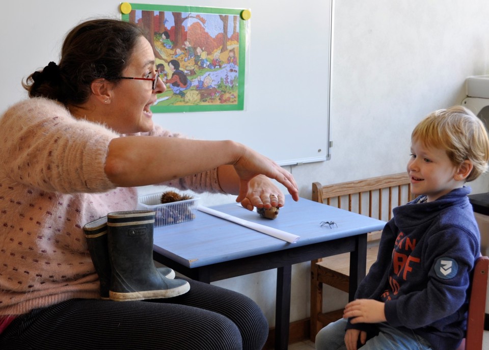 Smog Gebaren Peuter Baby Ondersteunen Taal