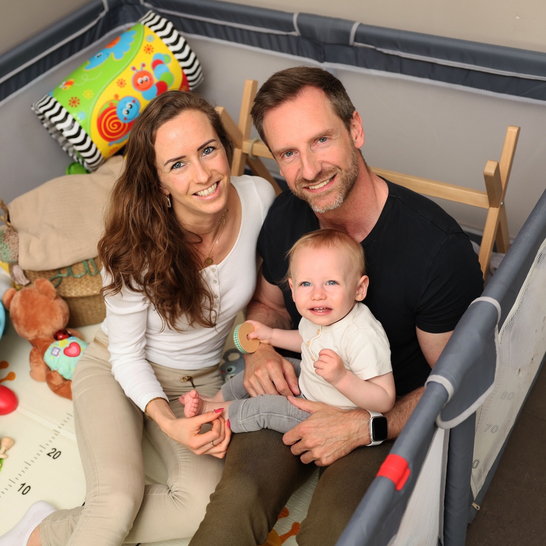 Bart en Melissa over hun gezin met baby Jules erbij