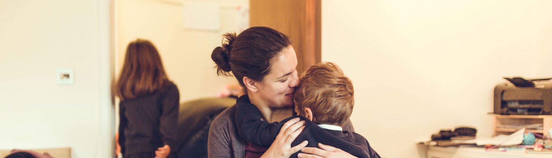 Verlatingsangst Baby Peuter Kleuter Mama Troost Kind Moeilijk Afscheid