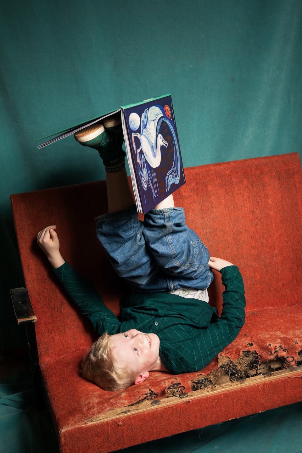 Mil leest boek Metamorfose voor leesclub