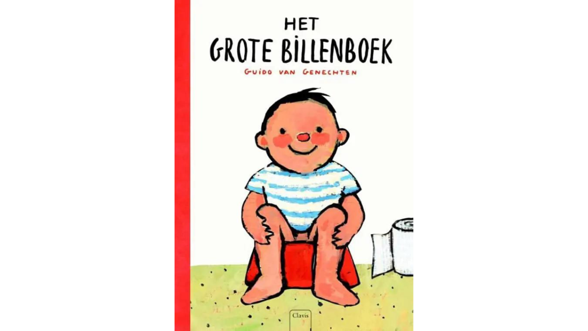 Boek over zindelijk worden: Het grote billenboek