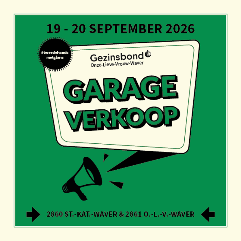 Garageverkoop