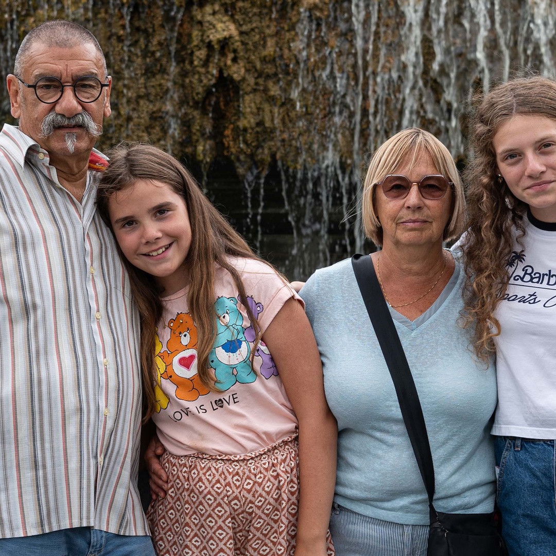 Passie Delen Met Kleinkind Familiefoto Jan Kathleen Nena Mila