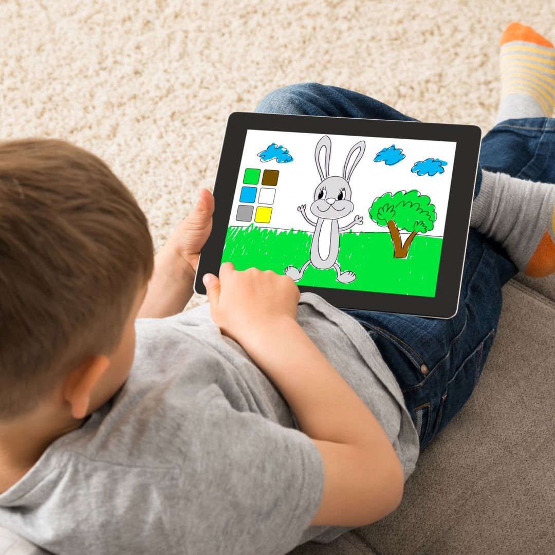 Schermtijd Kleinkind Beperken Tablet Bij Oma Opa