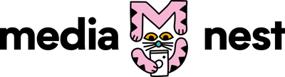 Logo Medianest MN Roze
