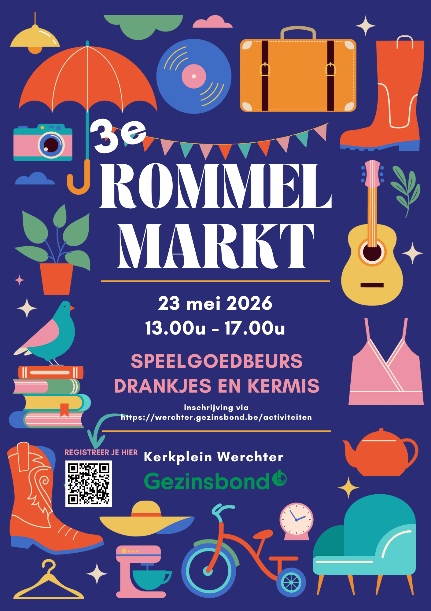 Speelgoedbeurs en rommelmarkt
