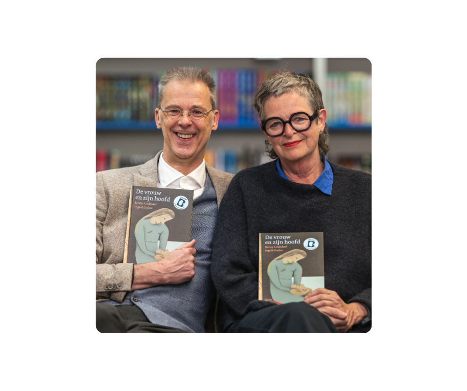 De vrouw en zijn hoofd_BennyLindelauf_Ingrid Godon