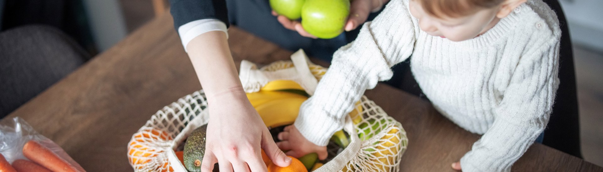 Tine Breuk Familie Geen Grootmoeder Kind Fruit Keuken