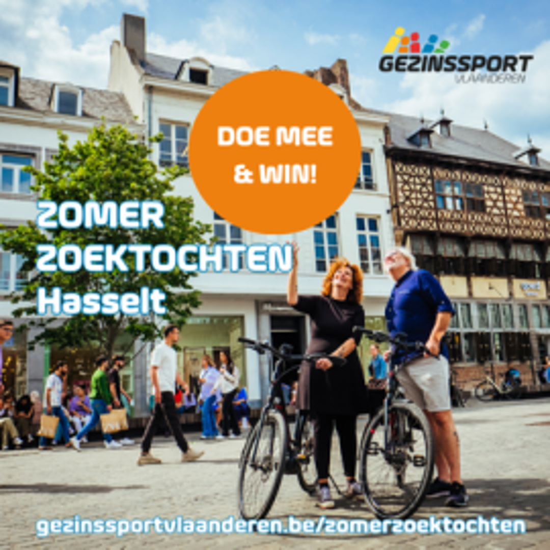 Ga mee op zomerzoektocht in Hasselt