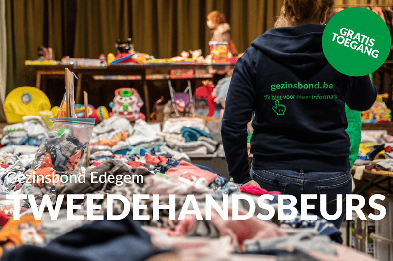 Tweedehandsbeurs: verkoop tienerkleding