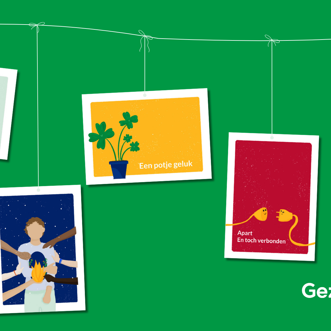 Beeld Kaartjes Donkergroen Dww