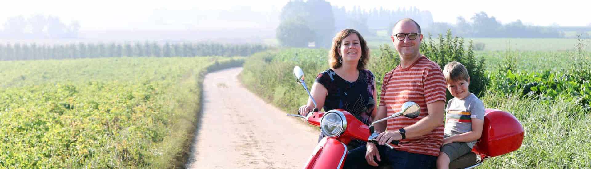 Familie van Robbe met spina bifida