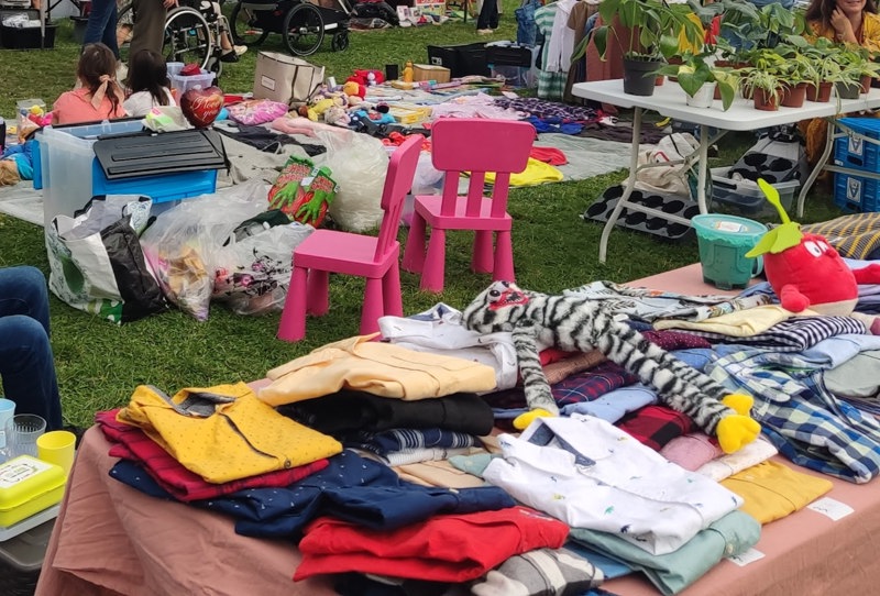 Garageverkoop/rommelmarkt