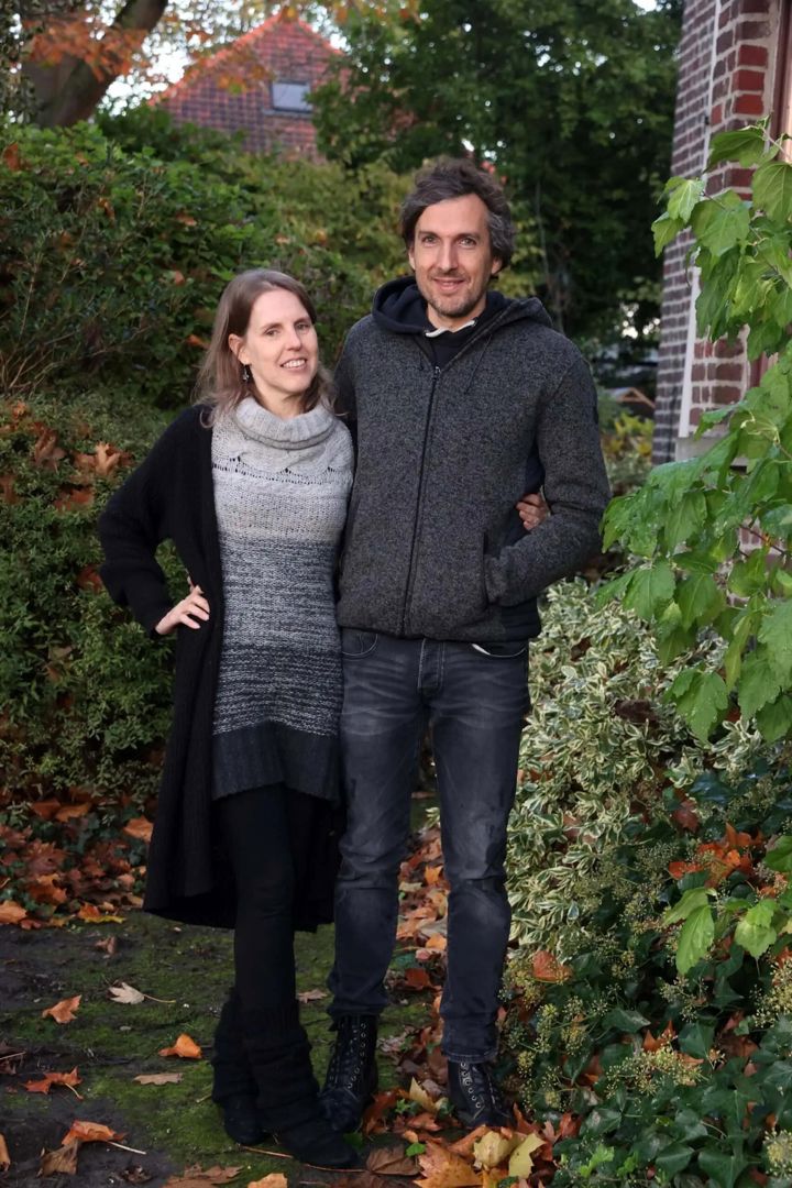 Het Gezin Van Annelies En Lieven Over School