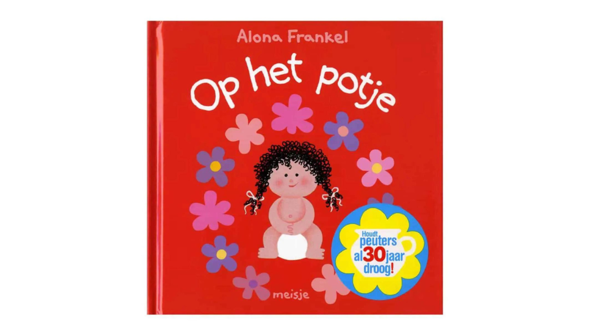 Boek over zindelijk worden: Op het potje
