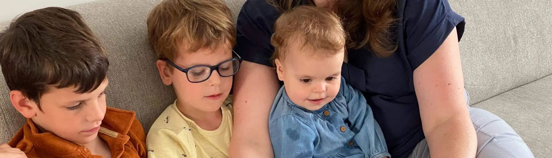 Mama Elien elke dag lezen met kindjes